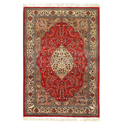 Persian Kerman One-of-a-Kind 4'3" X 6'2" Area Rug