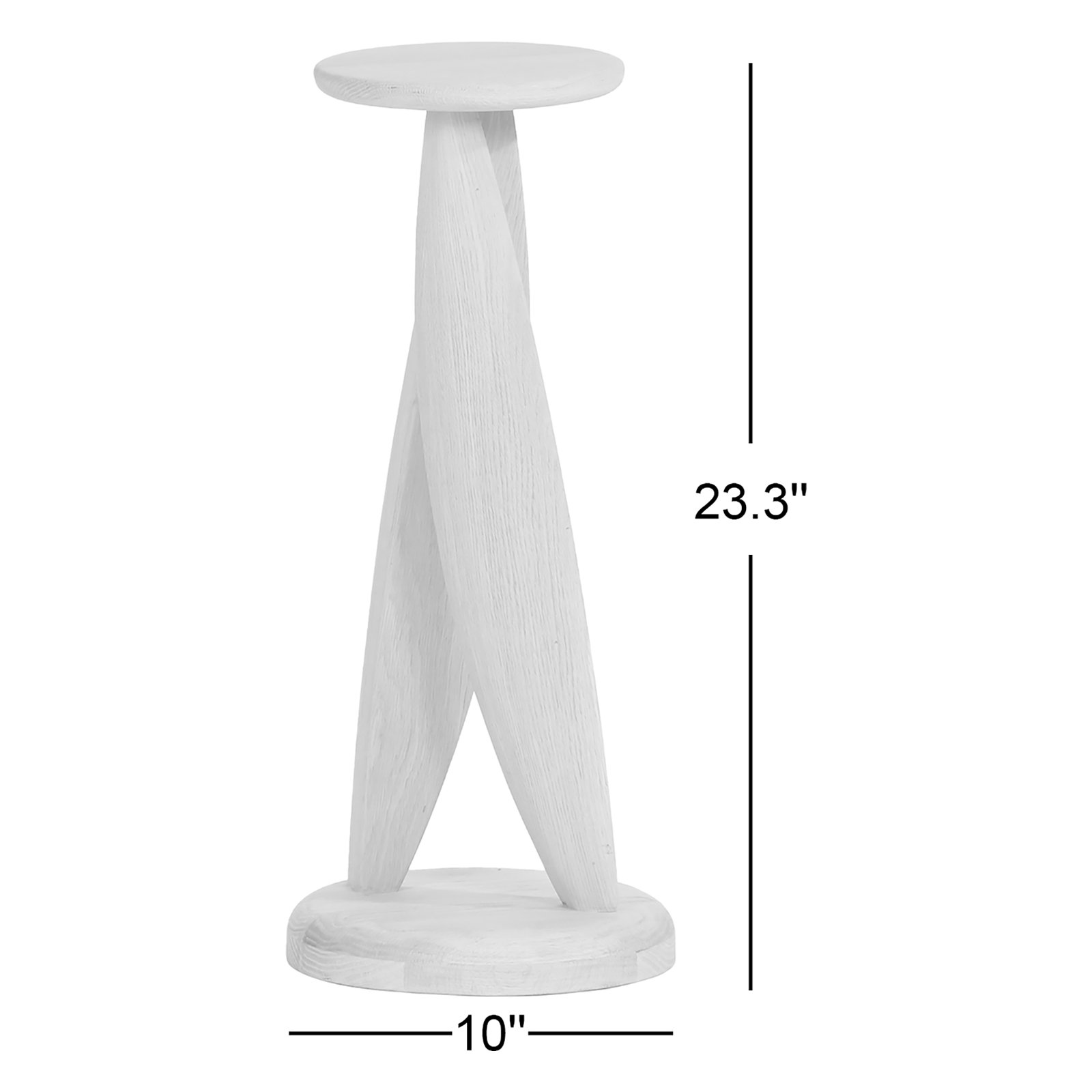 Chamberlain 10" Oak End Table