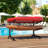 Metal Kayak Storage Rack, Heavy Duty Adjustable with 2 Shelves Weatherproof Stand for Canoe, Boat, and Paddleboard