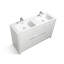 Ensemble de meuble-lavabo double 60" Morghan