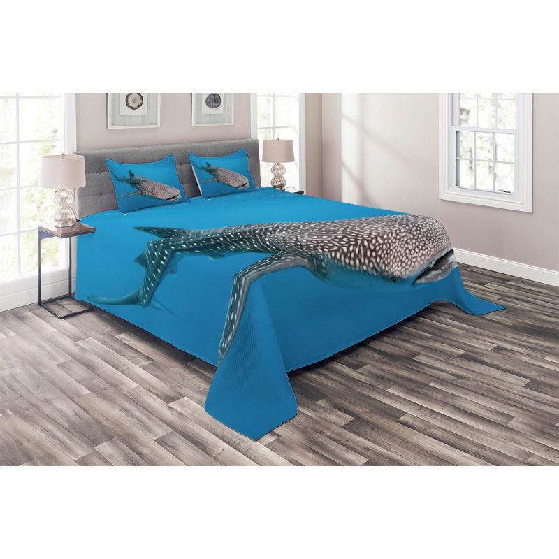 Coastal Polyester Coverlet