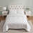 Laura Ashley Bouncy Bows Cotton Reversible Green Quilt Set-120559022