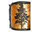 1 - Light Flush Mounted Sconce