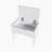 Vanity Desk With LED Mirror Lights And Power Outlet Charging Station, Makeup Dressing Table With 3 Drawers, 7 Shelves And Storage Stool, For Girls And Women (White)