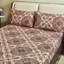 Microfiber Percale Floral Fitted Sheet-538284282