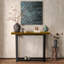 Console en bois massif 39,37 po Boquillas