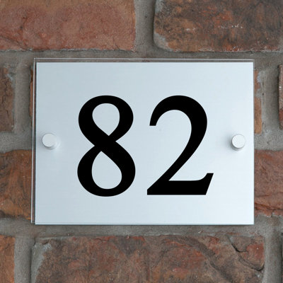 Champy 15cm H Plastic House Number