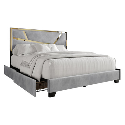 Dziadon Upholstered Storage Bed