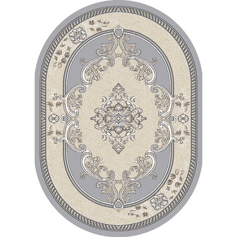 Ramsel Oriental Indoor Rug, Oval 6'6" x 9'2"