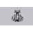 Tomball 10 - Light 25"W Dimmable Traditional Classic Chandelier with Crystal & Metal Frame for Living Room or Dining Room-1259976275