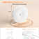 Wireless Motion Sensor Disc Wall Light - Dimmable LED Night Light With Remote Control