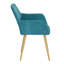Boggess 43.5cm H Polyester Blend Upholstered Dining Chair-45283750