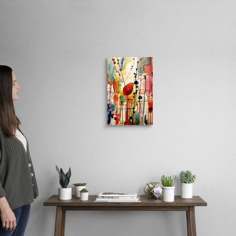 Le Troubadour - reproduction d'art sur toile, H 18 po x l 12 po x P 1,25 po, Toile tendue