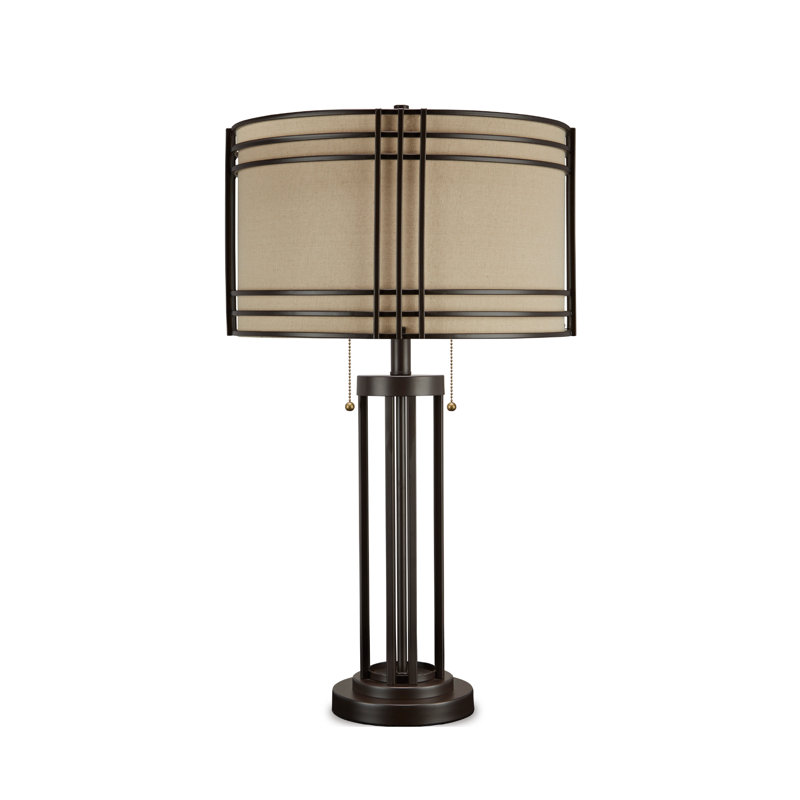Lampe de table 30 "grise