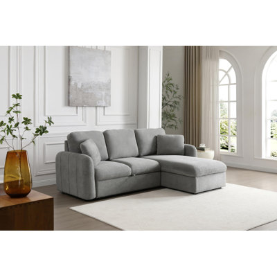 3 Seater Linen Blend Corner Sofa
