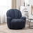Broderic Petal Tufted Swivel Armchair-674748710