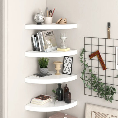 Arta 4 Piece Corner Shelf