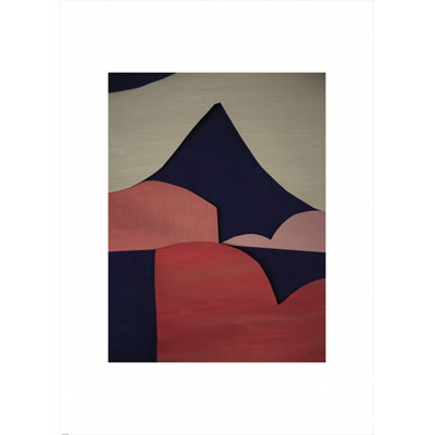 Abstract Mountain Landscape by Cyrille Gulassa — Abstract Wall Art