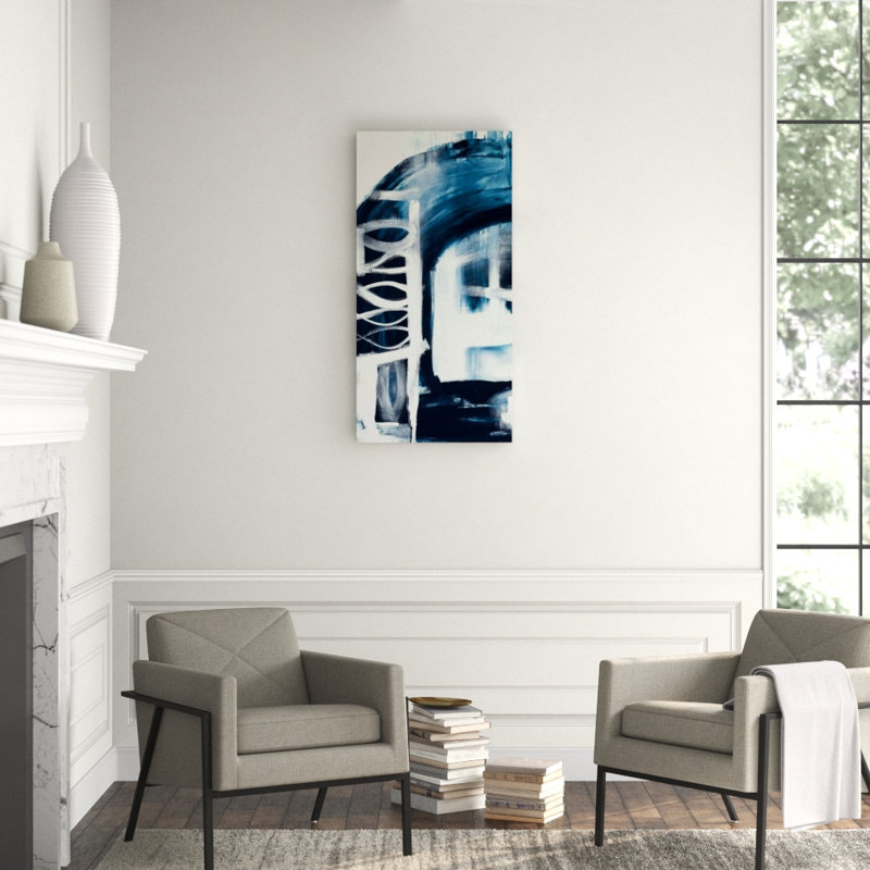 Whiteout II Print by Derek Shaw, Outdoor, 80" H x 40" W x 1.5" D