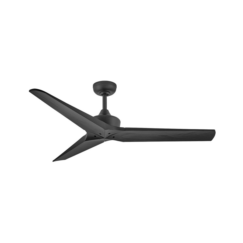 Chisel 52-in Smart Fan w/ HIRO Remote, Black