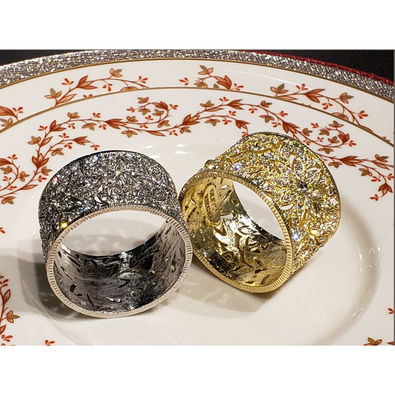 Windsor Napkin Ring, Silver