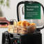 Emperial 2.5L Deep Fat Fryer Non-stick Pan with Adjustable Temperature Control, Removable Basket & Viewing Window - 1800W