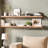 Miami 60" Floating Shelves for Wall, Long Heavy Duty Wood Shelves-111448275-128803167