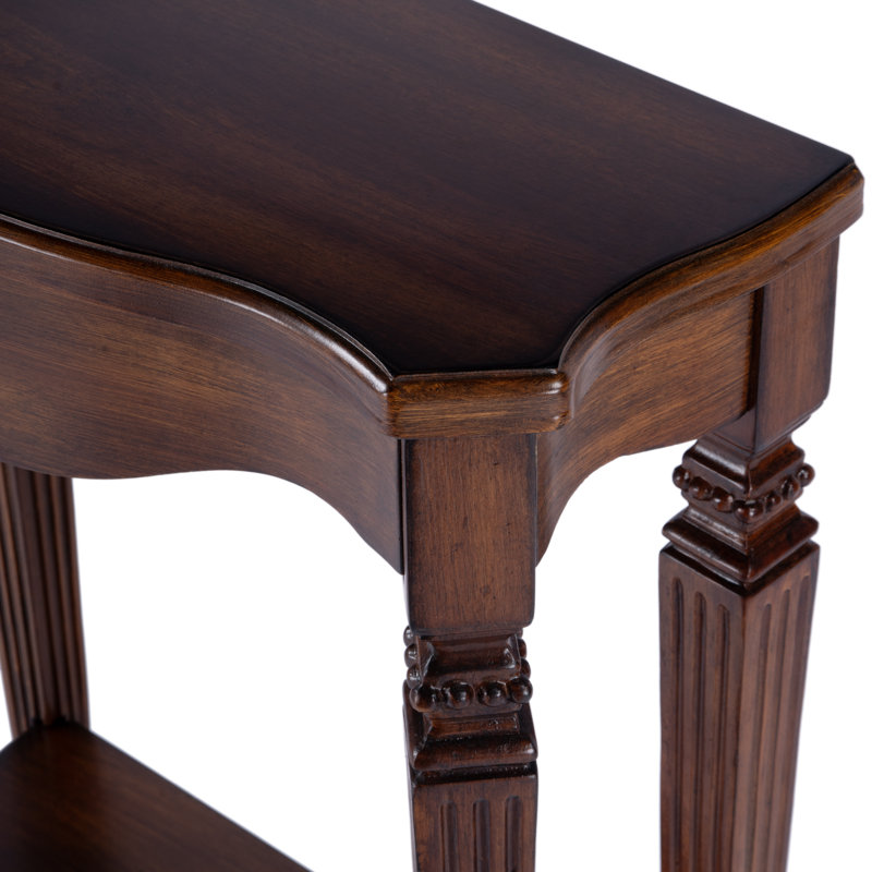 Cheshire Ballerina 22" Console Table, Light Brown