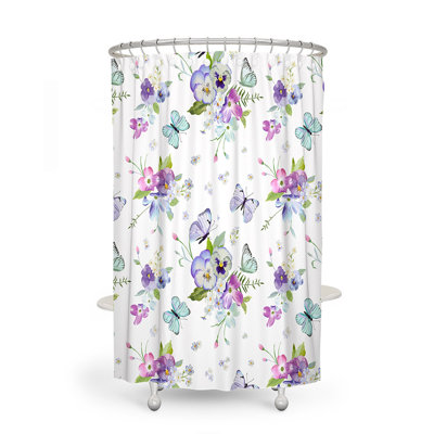 Mindarie Floral Shower Curtain