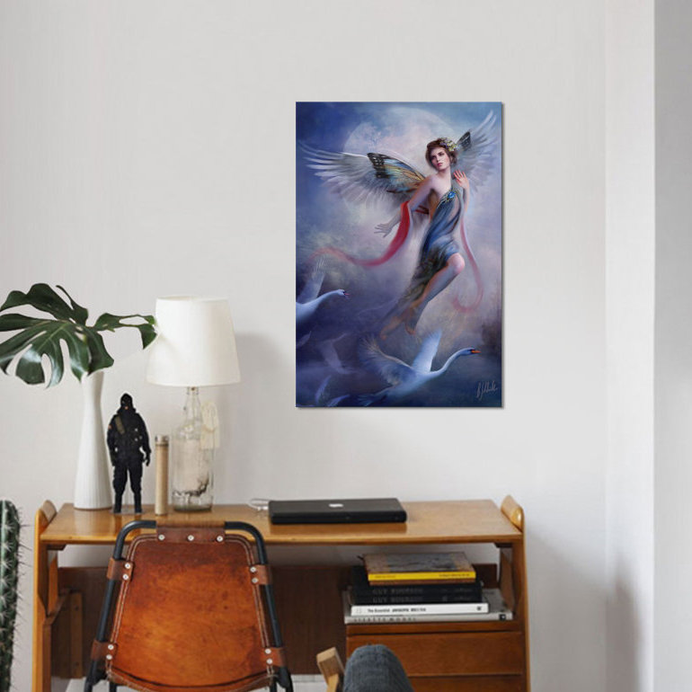 « ode », impression sur toile, H 60 po x l 40po x P 1,5 po, Toile tendue