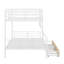 Full XL Over Queen Metal Bunk Bed With Drawers-1767183728