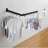 Foldable Drying Rack With 24 Clips For Drying Socks Lingerie Baby Clothes Drying Towels Rotatable Sock Drying Rack 2 PCS-938870626