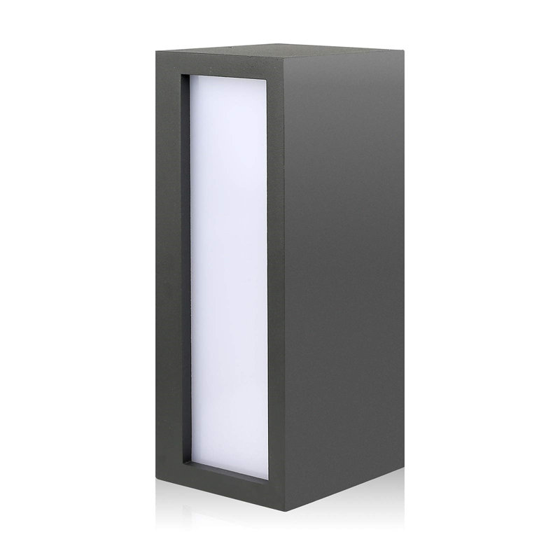 Saater Matte Black 11cm H Outdoor Sconce