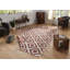 Machine Woven Terra/Cream Indoor/Outdoor Rug