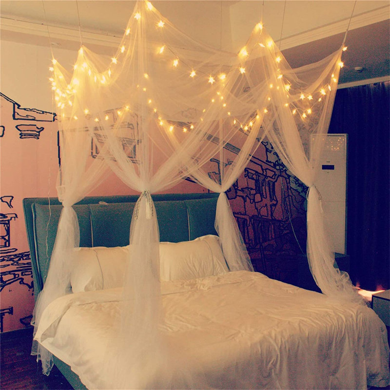 Aguallo Polyester Bed Canopy