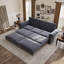 Canapé-lit Chesterfield avec garniture cloutée-1428505212