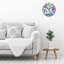 Décoration murale aquarelle florale 12 po x 12 po