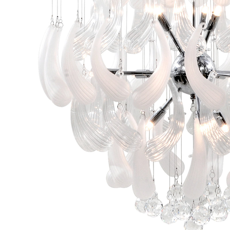Luminaire suspendu sphère en grappe 12 lumières Melksham