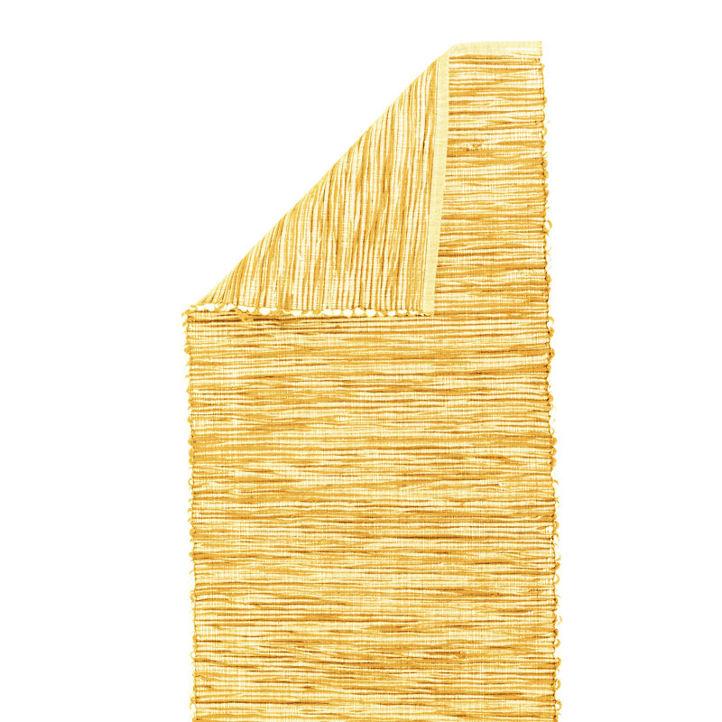 Hovhan Cotton Rectangle Table Runnner, Honey