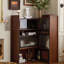Buffet en bois manufacturé et brun noisette