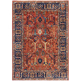 Serapi One-of-a-Kind 4' 2" X 5' 10" Hand Knotted Area Rug