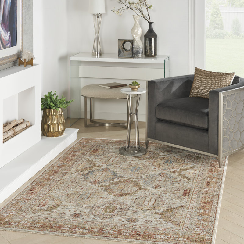 Isenbert Traditional Area Rug, Rectangle 119 x 180cm
