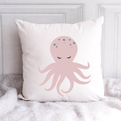 Nautical Sea Life_140 - Coussin décoratif en polyester
