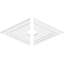 Médaillon de plafond contemporain en PVC Diamond-36073110