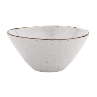 B-8-RM – 8 Oz. (12 Oz. Rim-Full) Irregular Bowl, 5" Dia., 2” Deep