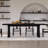 Rectangular Solid Wood Top with Solid Wood Base Dining Table-99472671