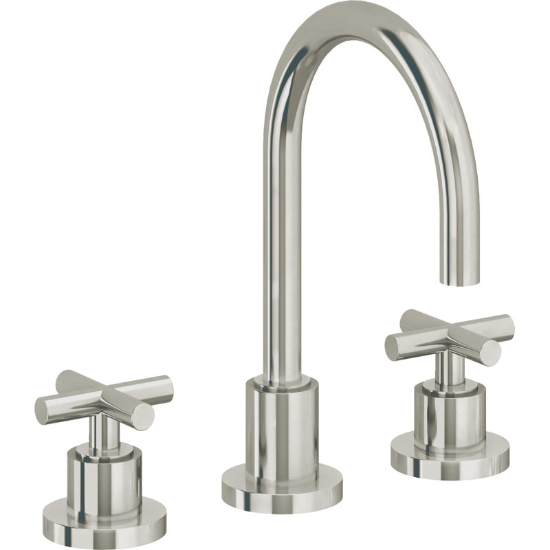 Tiburon 8" Widespread Lavatory Faucet, Polished Nickel