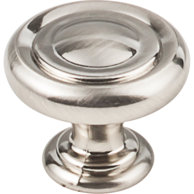 Bremen I Mushroom Knob, Satin Nickel