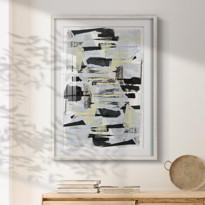«Tiles & Texture Abstract Angles IV», reproduction encadrée
