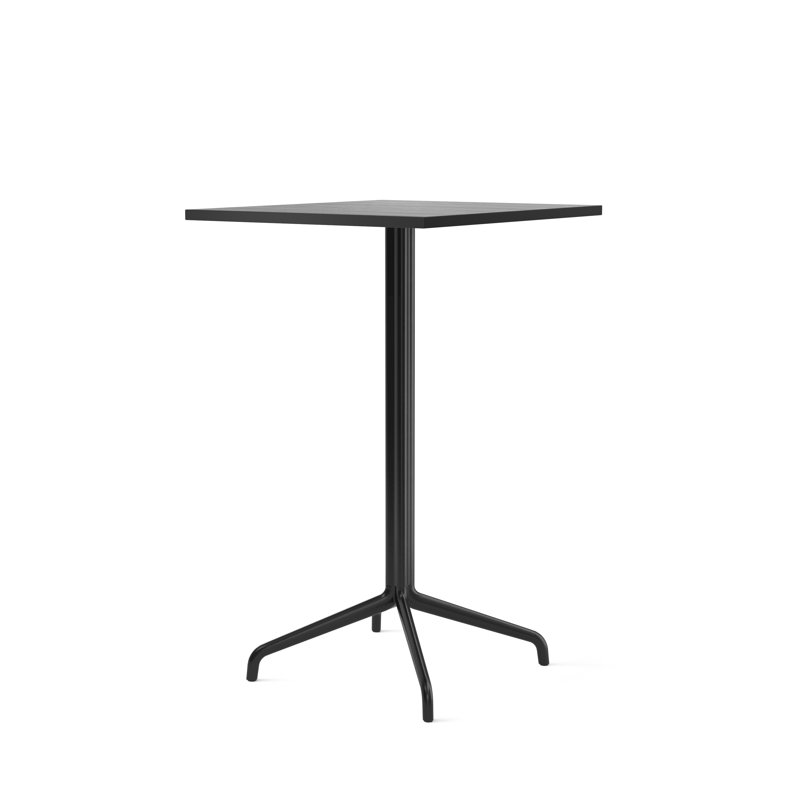 Harbour Dining Table, Bar Height, Black Stained Oak Veneer